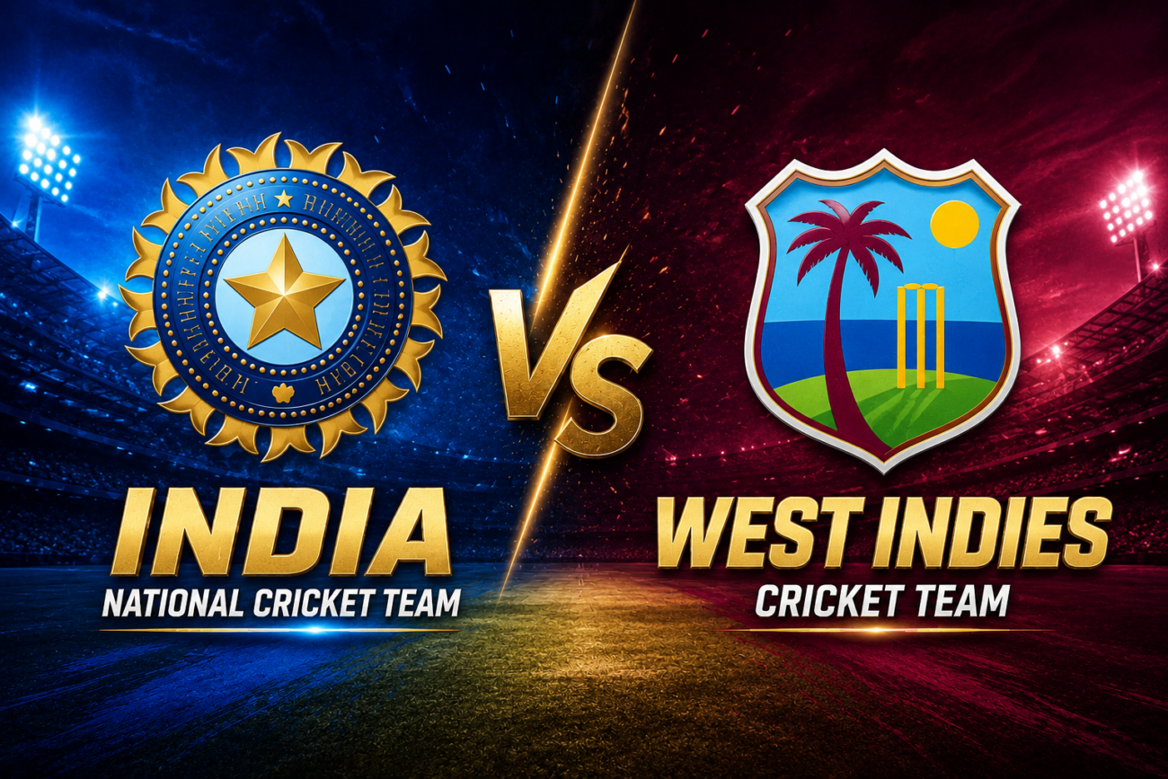 India National Cricket Team Vs West Indies Cricket Team Match Scorecard