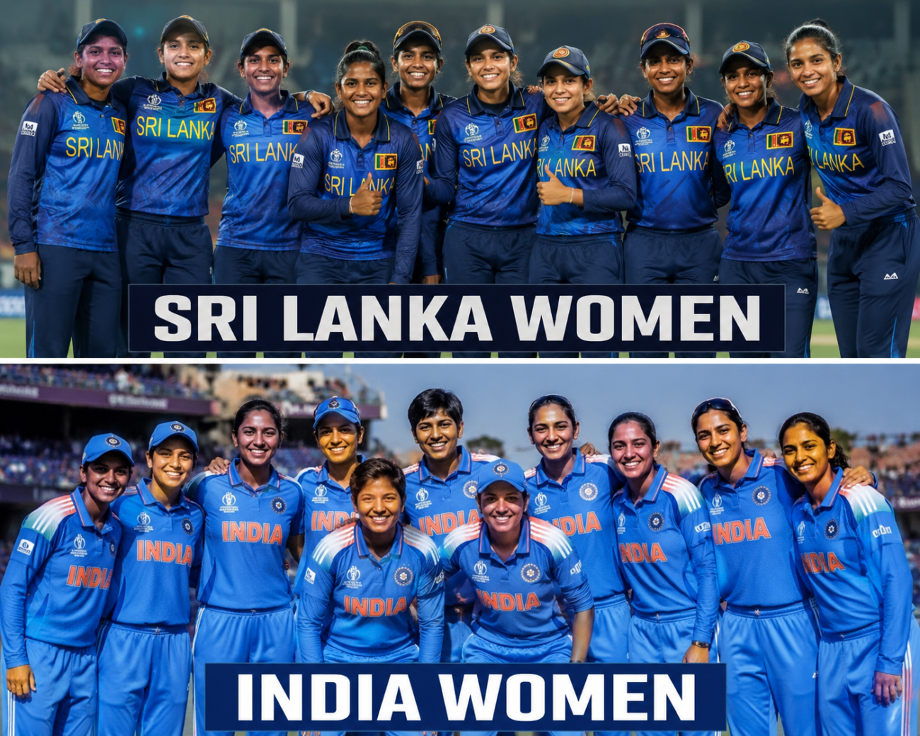 Sri Lanka Women Vs India Women's National Cricket Team Timeline
