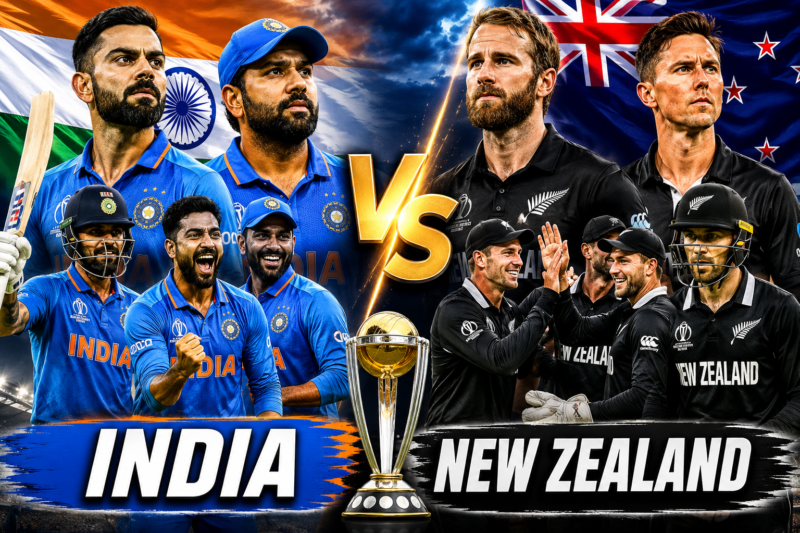 India National Cricket Team Vs New Zealand National Cricket Team Timeline