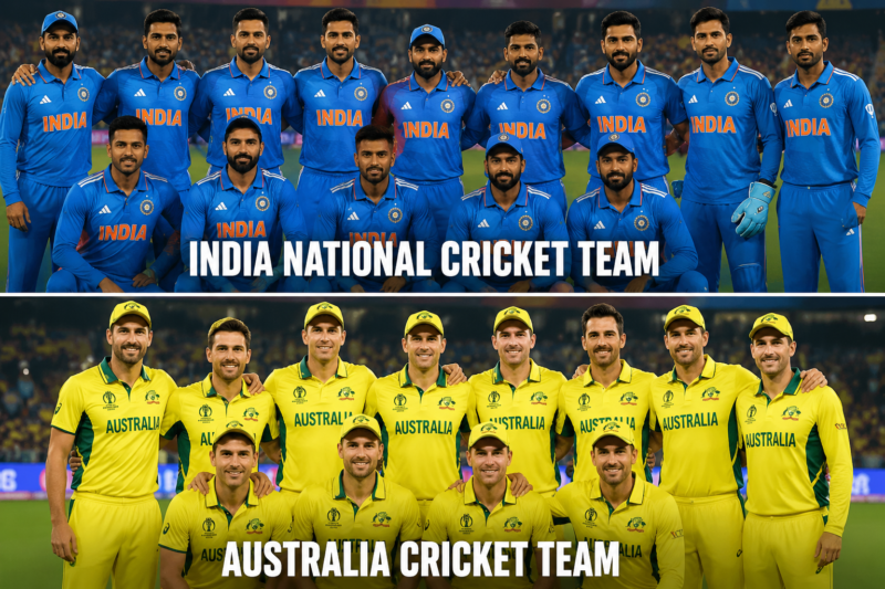 India National Cricket Team Vs Australia Cricket Team Timeline