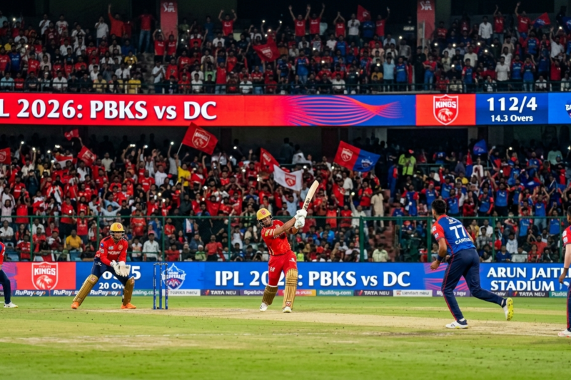 Punjab Kings vs Delhi Capitals Standings