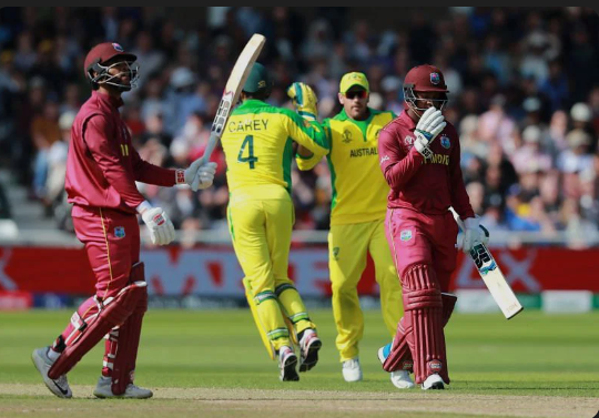 australian men’s cricket team vs west indies cricket team match scorecard