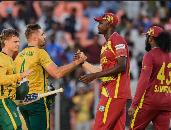West Indies Cricket Team vs South Africa National Cricket Team Standings