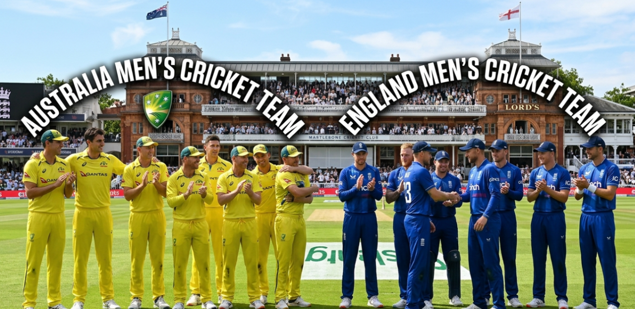 Australian men’s Cricket Team vs England Cricket Team players
