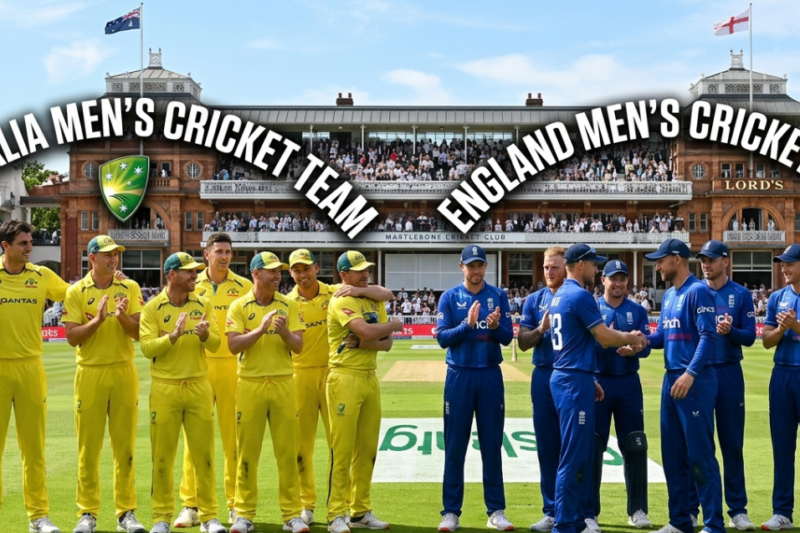 Australian men’s Cricket Team vs England Cricket Team players