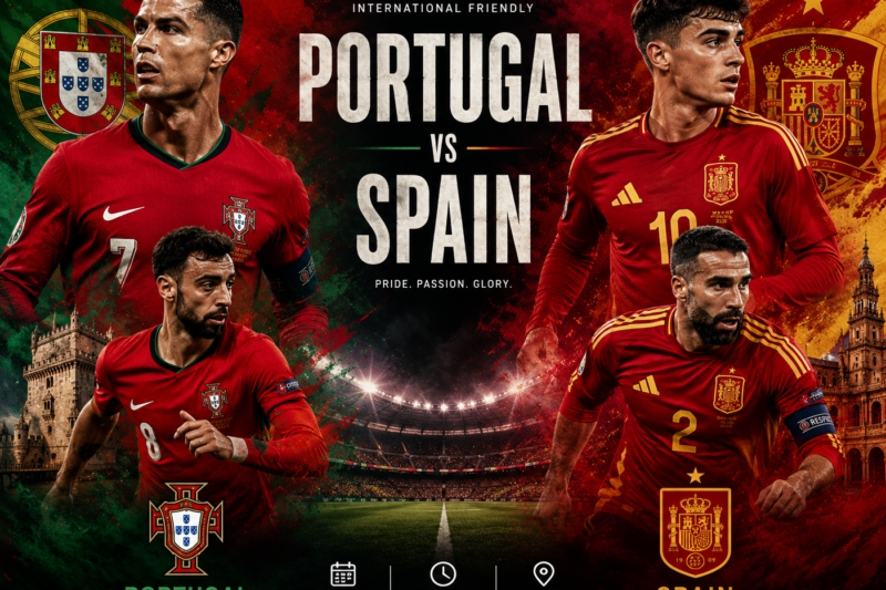 Portugal National Football Team Vs Spain National Football Team Timeline