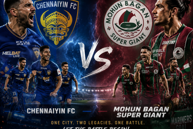 Chennaiyin Fc Vs Mohun Bagan Super Giant Timeline