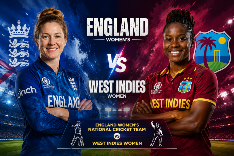 England Women’s National Cricket Team vs West Indies Women Timeline