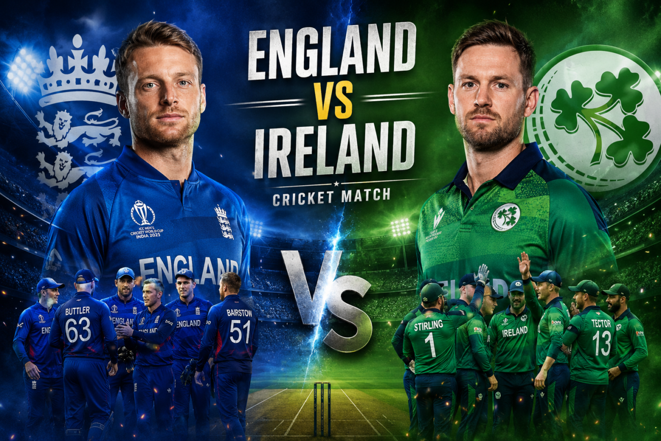 england cricket team vs ireland cricket team matches