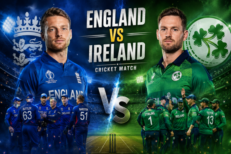 England Cricket Team Vs Ireland Cricket Team Matches