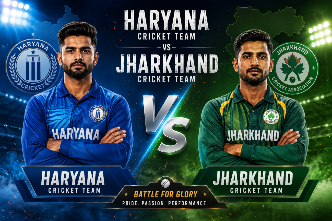 Haryana Cricket Team Vs Jharkhand Cricket Team Match Scorecard