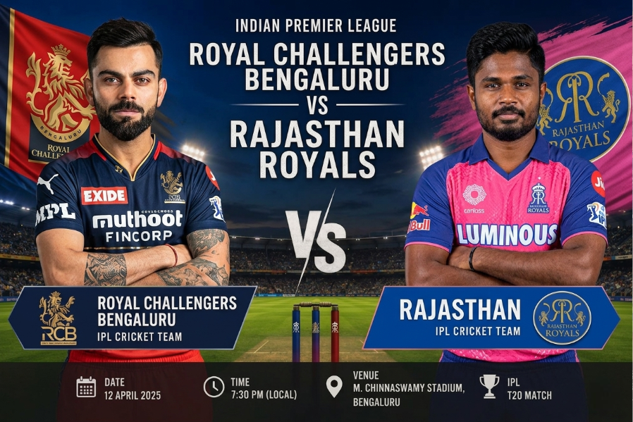royal challengers bengaluru vs rajasthan royals timeline