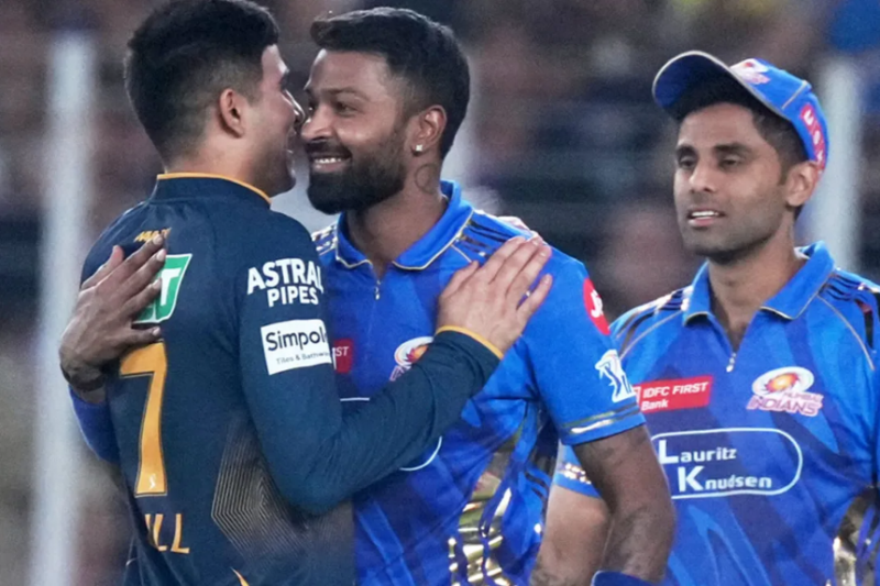 Gujarat Titans Vs Mumbai Indians Timeline