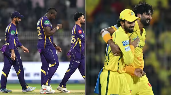 Kolkata Knight Riders Vs Chennai Super Kings Timeline