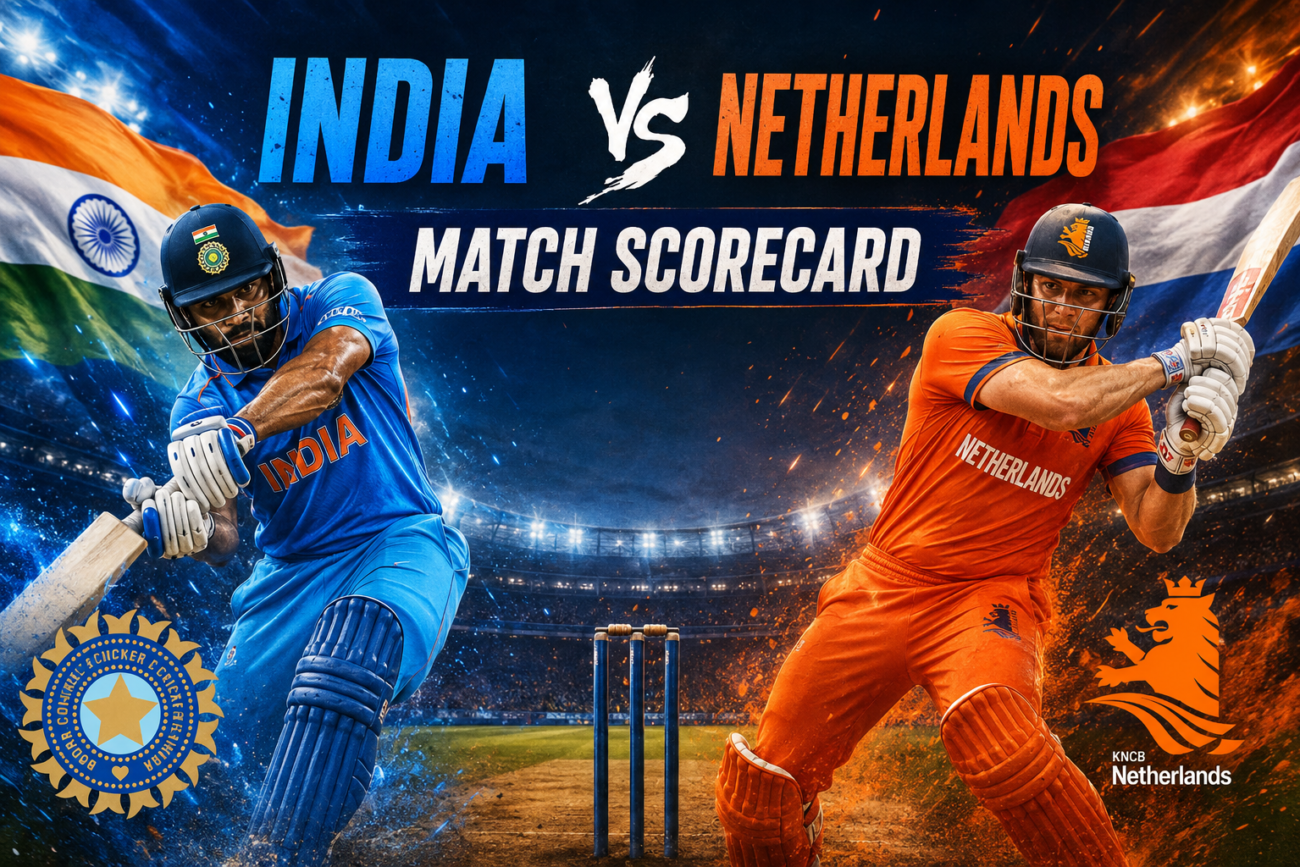India National Cricket Team Vs Netherlands National Cricket Team Match Scorecard
