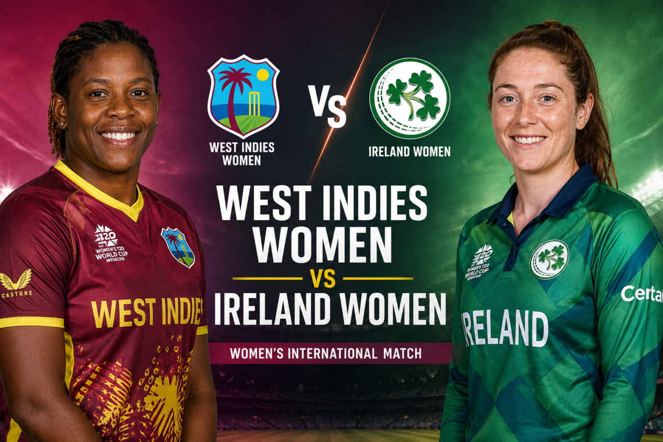 West Indies Women Vs Ireland Women's National Cricket Team Match Scorecard