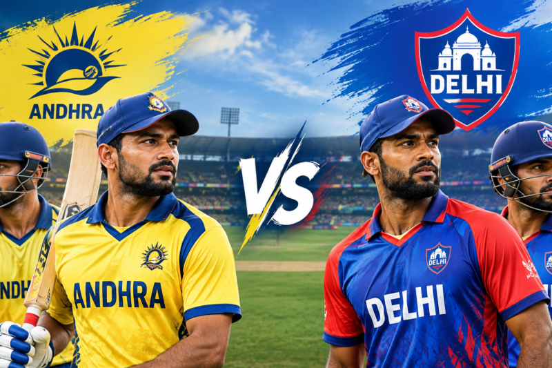 Andhra Cricket Team Vs Delhi Cricket Team Matches: History, Results & Records